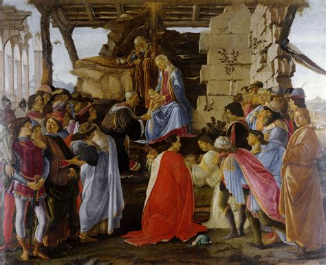 The Adoration of the Magi - Mystical Golden Hues and Reverent Serenity