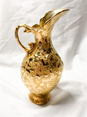 The Golden Vase - A Symphony of Gold and Spirals?