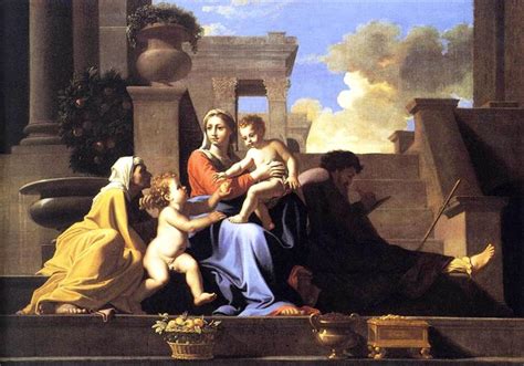  The Holy Family on the Steps - A Baroque Masterpiece Overflowing With Tenderness and Divine Majesty!